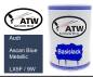 Preview: Audi, Ascan Blue Metallic, LX5F / 9W: 500ml Lackdose, von ATW Autoteile West.